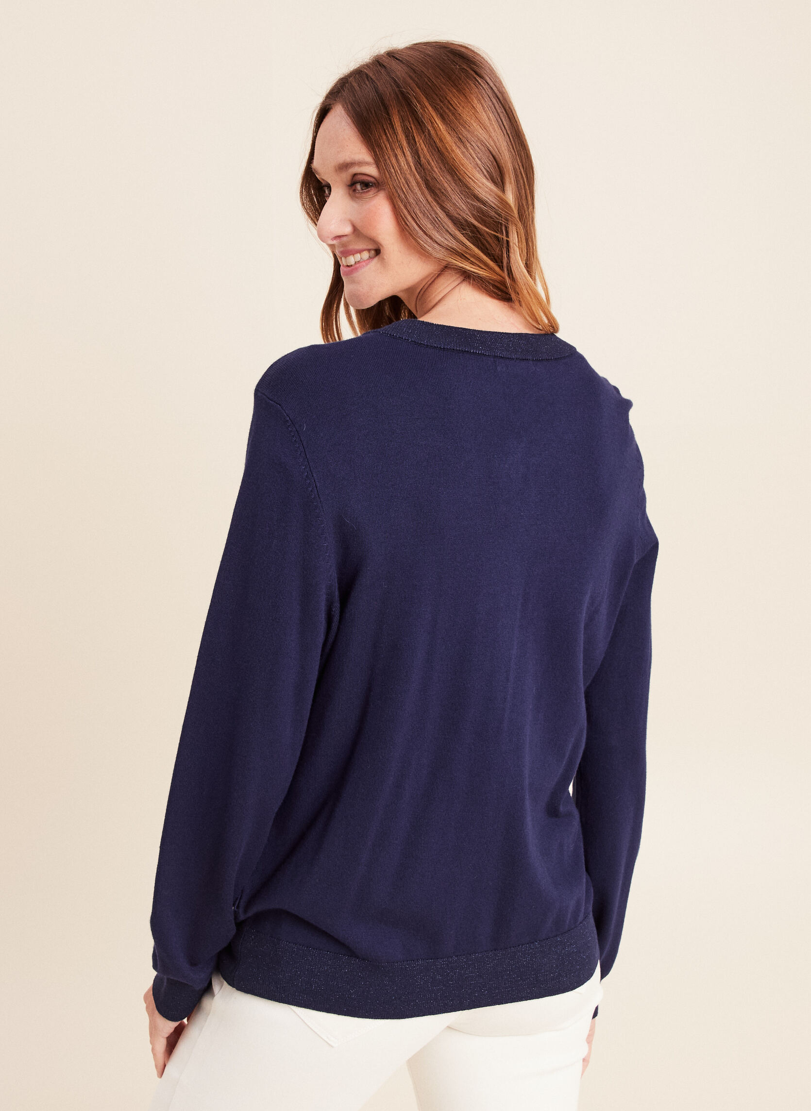 Gilets MITUZICOLI femme bleu Bréal Gilets MITUZICOLI femme bleu Bleu marine