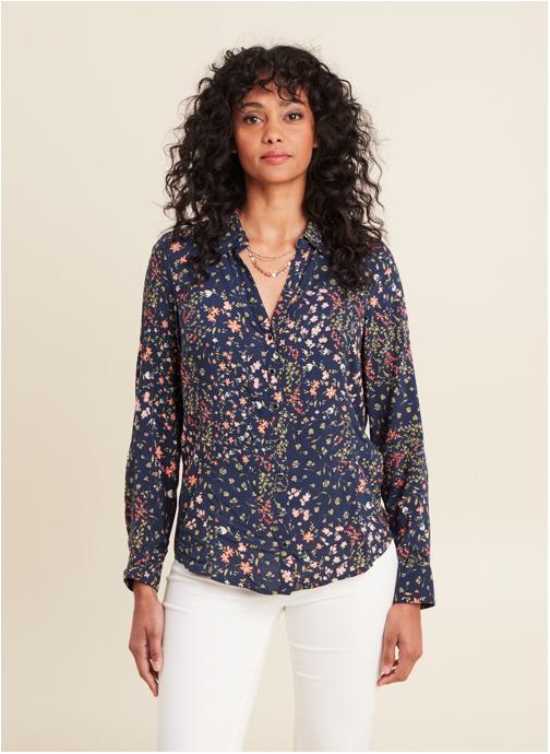 Bréal Chemises CAMIFOREST femme bleu