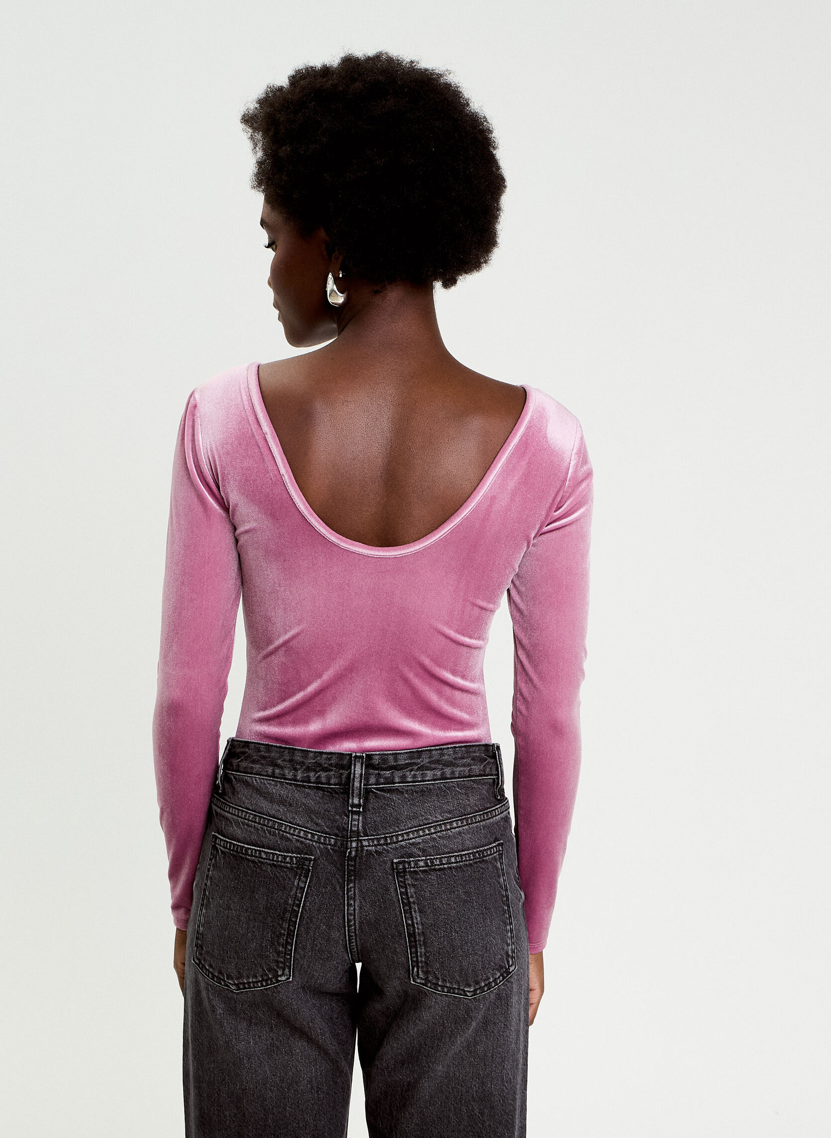 Bodys LBODYVELOURS femme rose Cache Cache Bodys LBODYVELOURS femme rose Rose clair