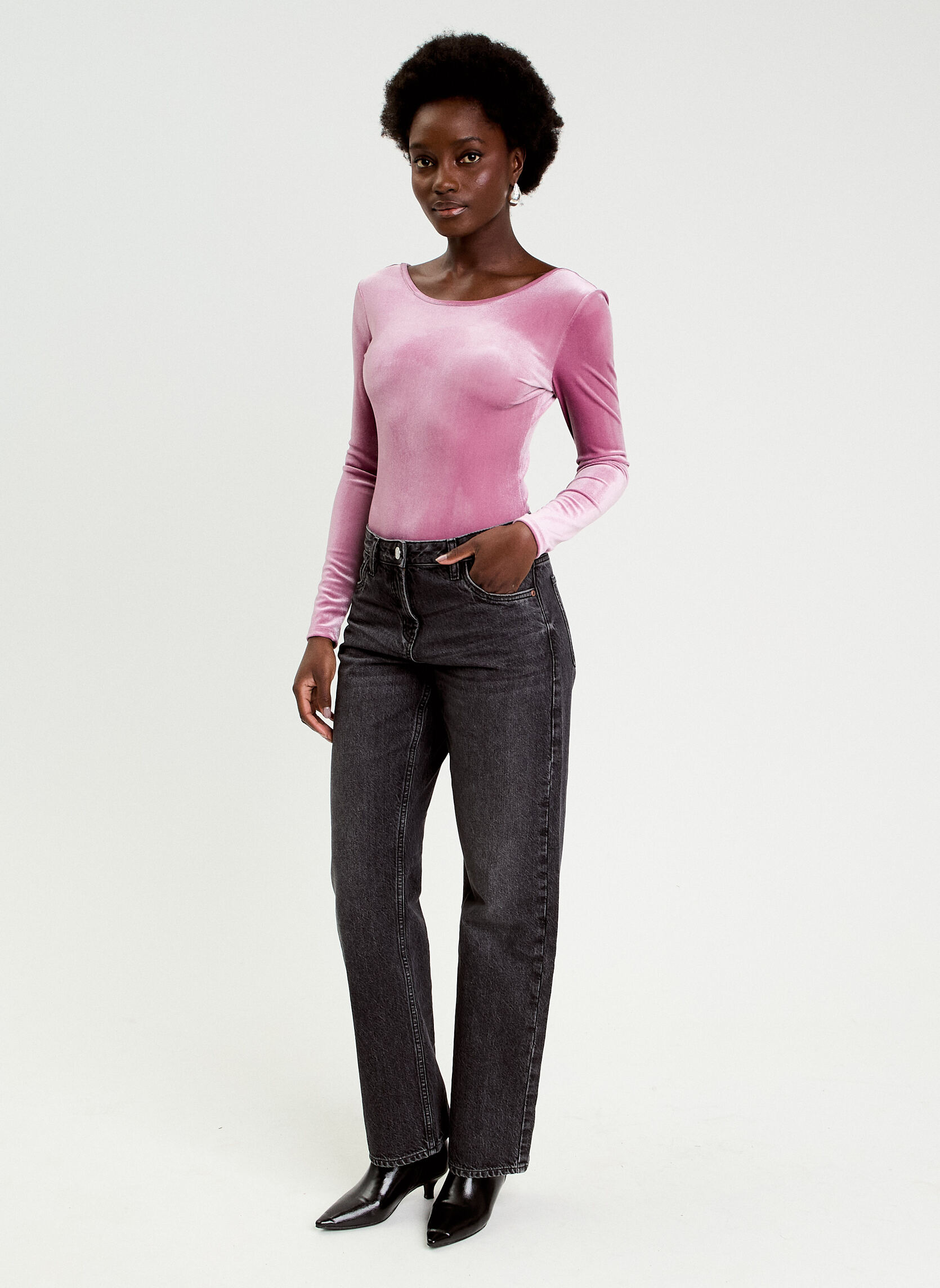 Bodys LBODYVELOURS femme rose Cache Cache Bodys LBODYVELOURS femme rose Rose clair