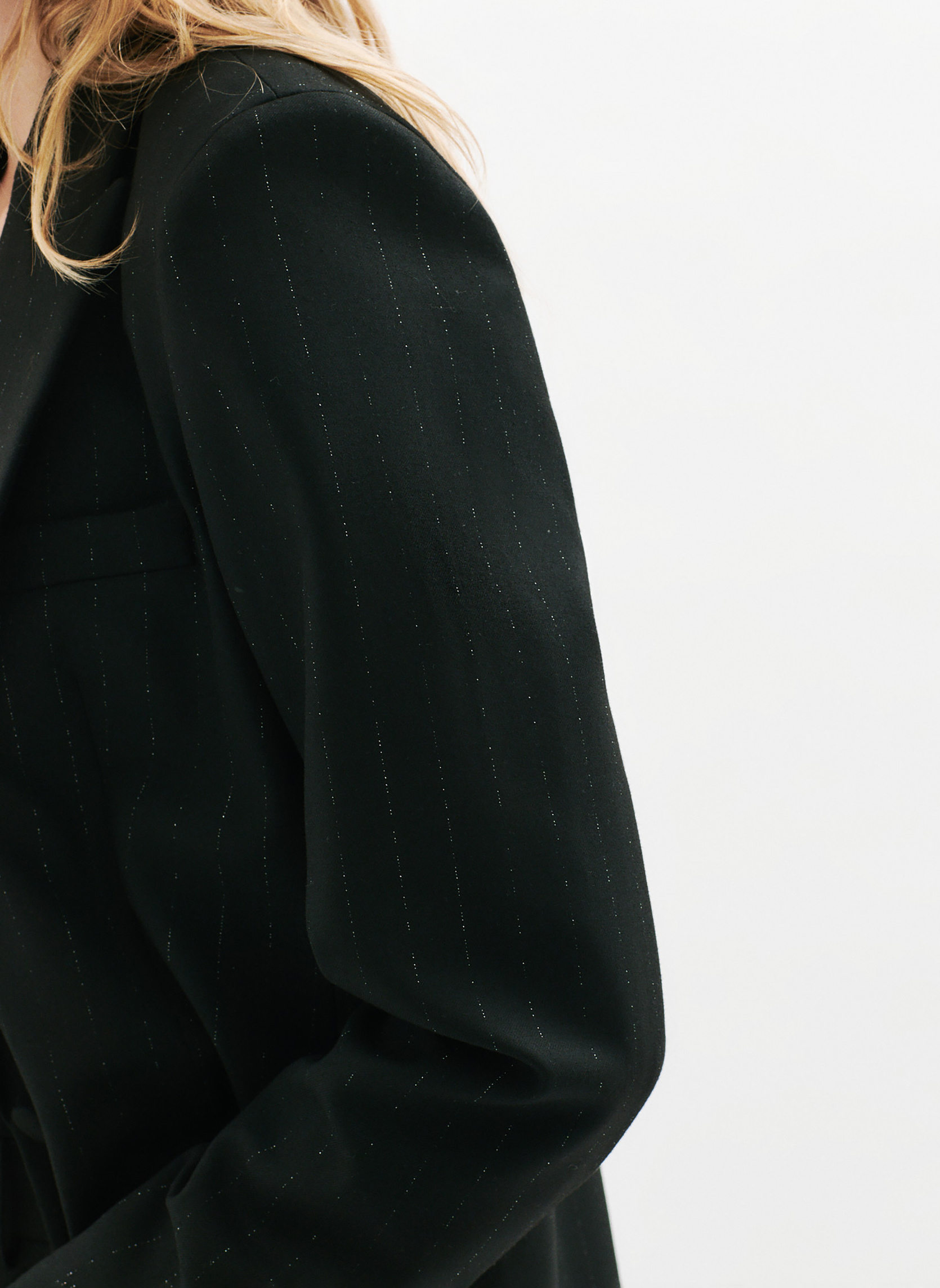 Veste Blazer FRENCHI Femme Noire En Polyester - Taille M, Occasion Excellent état
