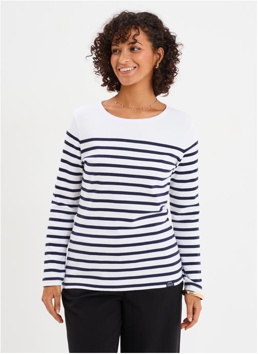 CREEKS Tee-shirts CRE3_TZODIAQUE femme blanc