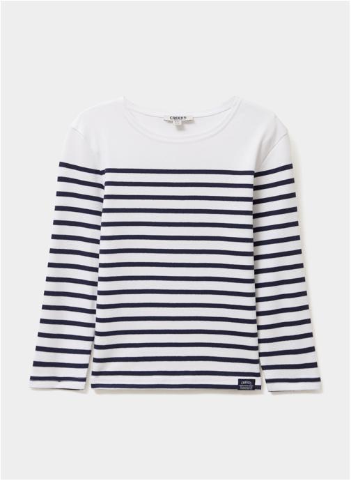 CREEKS Tee-shirts CRE2TZODIAK garçon blanc