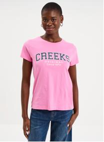 Tee-shirts CRE3_TPAULA femme rose