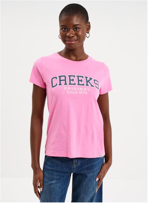 CREEKS Tee-shirts T-shirt - CRE3_TPAULA femme rose