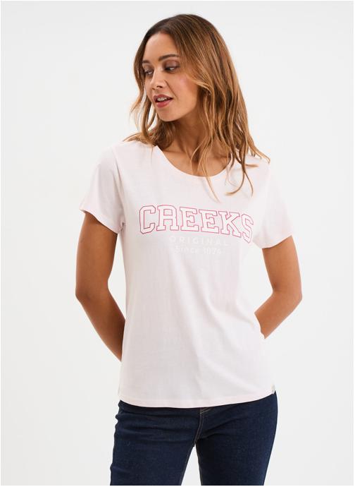 CREEKS Tee-shirts T-shirt - CRE3_TPAULA femme rose