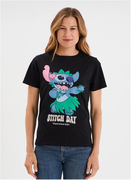 Stitch Tee-shirts T-shirt - SUN_YE90816.F11 femme noir