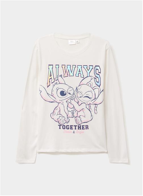 Stitch Tee-shirts T-shirt - SUN_HY61164.F11 fille beige