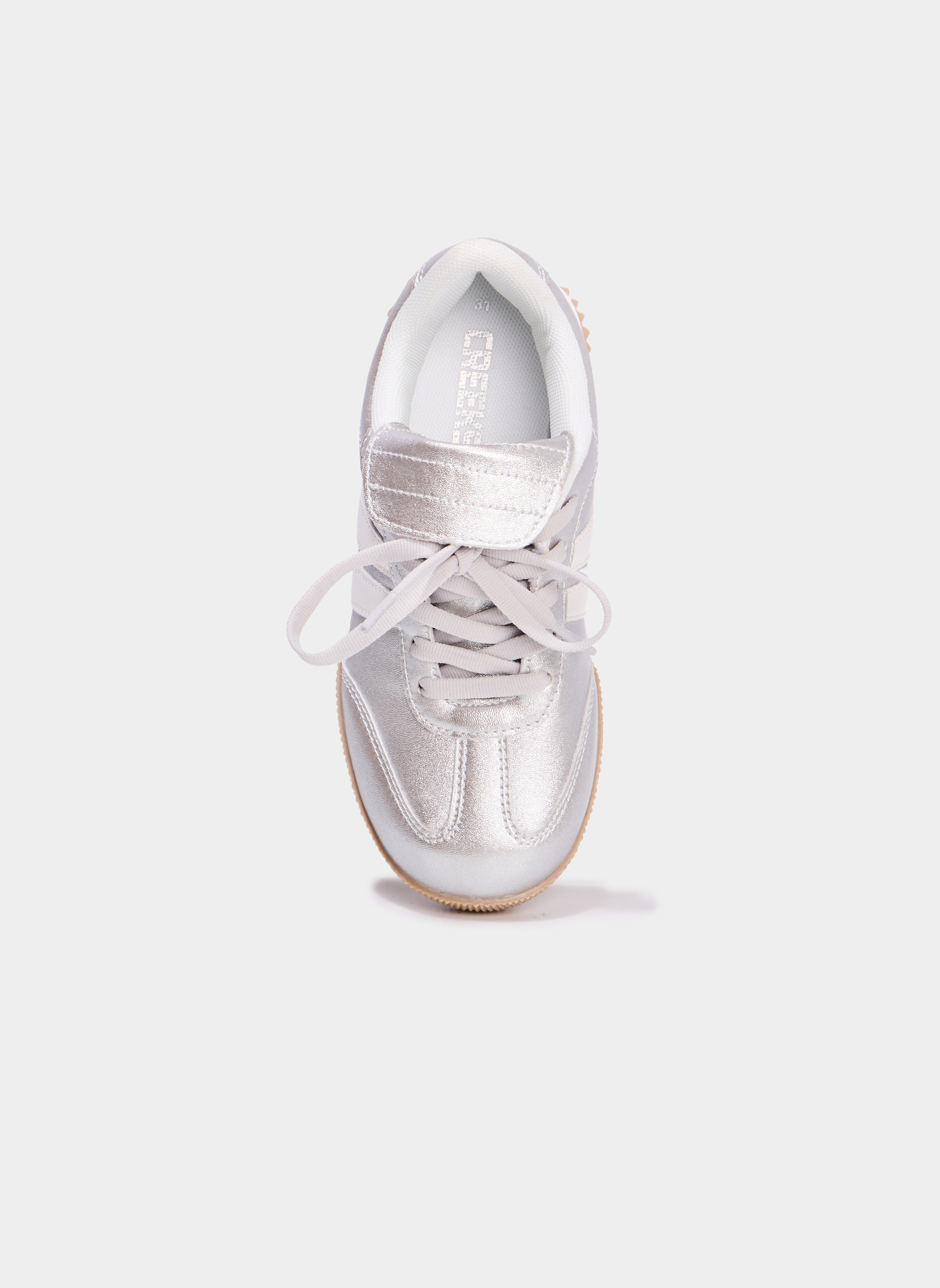 Baskets basses TLANGUETTE_S_PF_TB_252 fille gris CREEKS Baskets basses TLANGUETTE_S_PF_TB_252 fille gris Gris