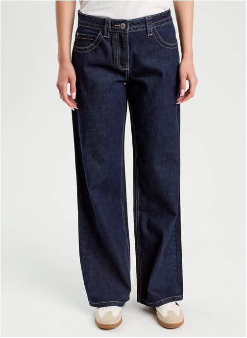 Cache Cache Jeans droit ISTABA-LOW femme bleu