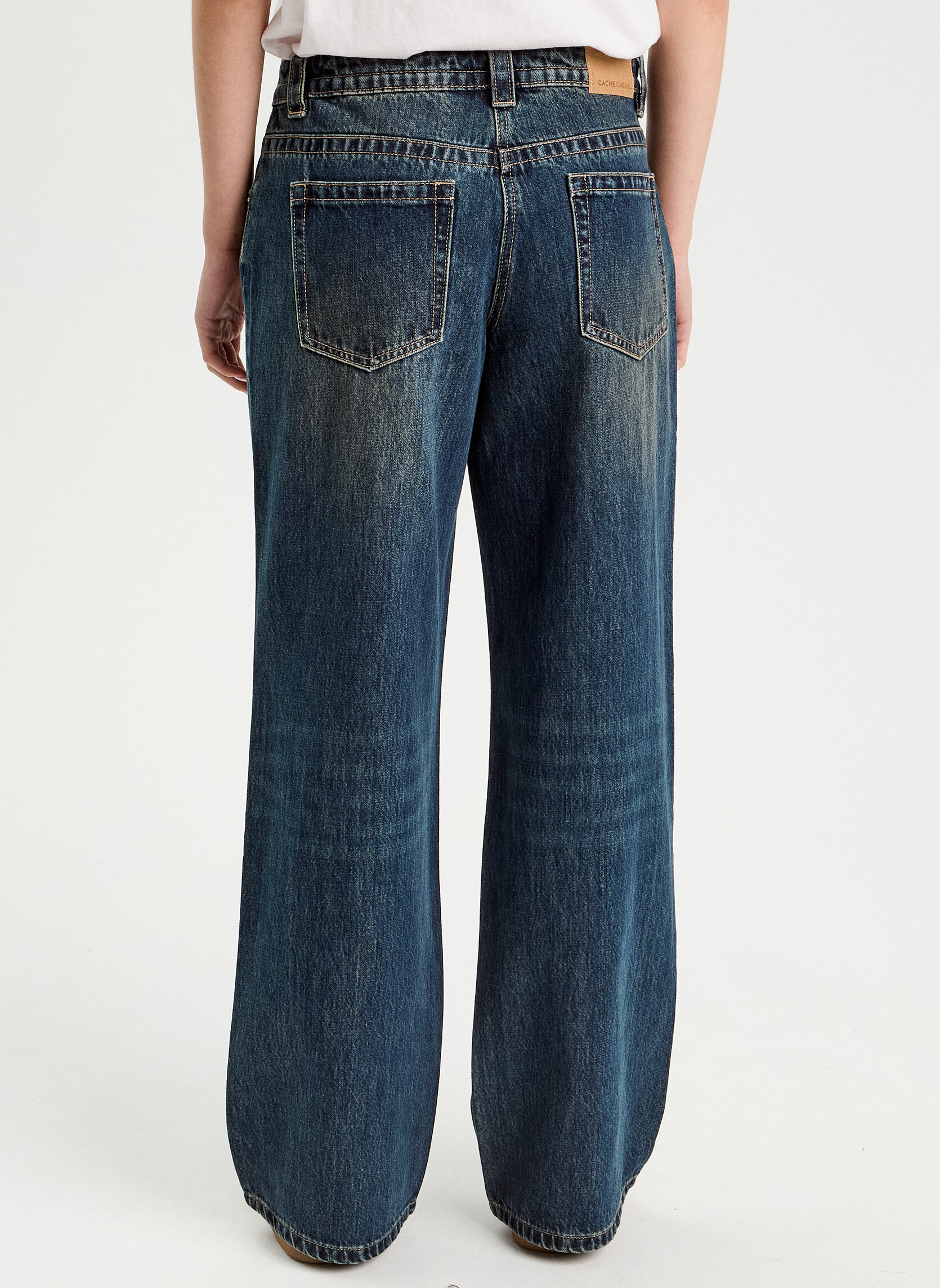 Jeans droit ISTABA-LOW femme bleu Cache Cache Jeans droit ISTABA-LOW femme bleu Bleu
