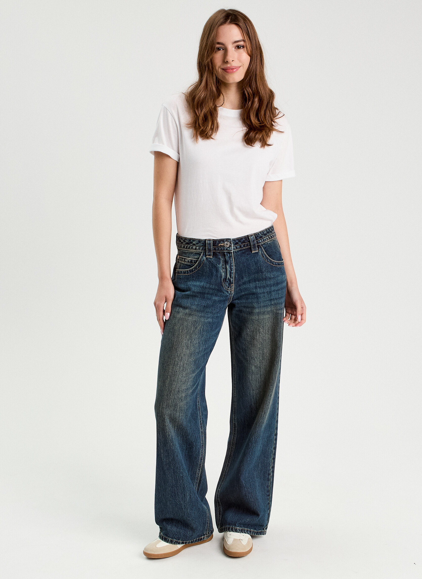 Jeans droit ISTABA-LOW femme bleu Cache Cache Jeans droit ISTABA-LOW femme bleu Bleu
