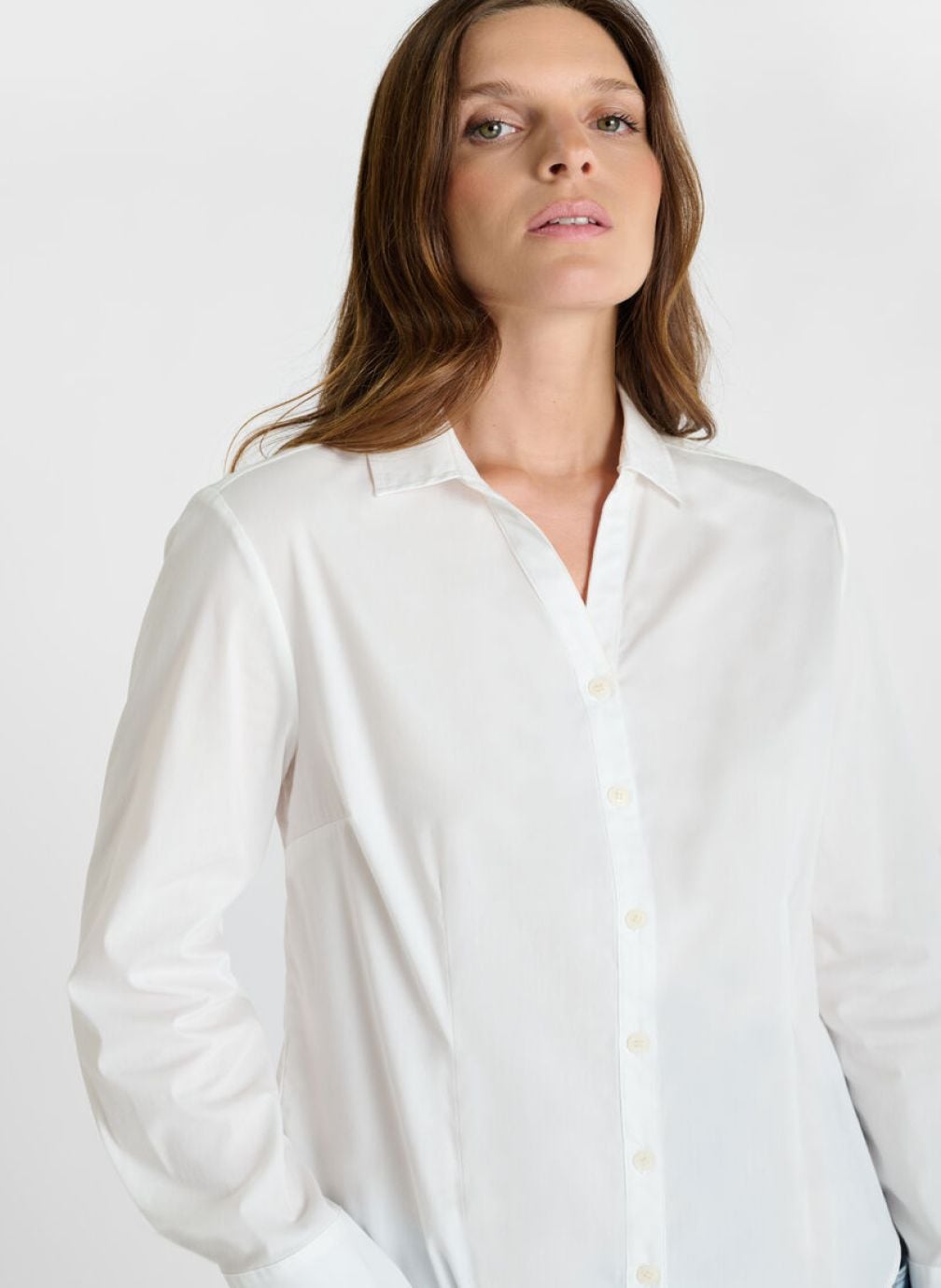 Chemises Chemise LUCIOUS White femme blanc Le temps des cerises Chemises Chemise LUCIOUS White femme blanc Blanc