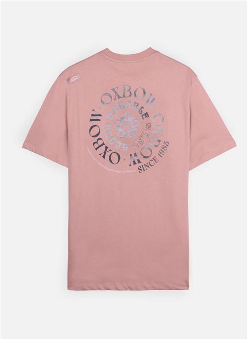Oxbow Tee-shirts SPIRAL homme rose
