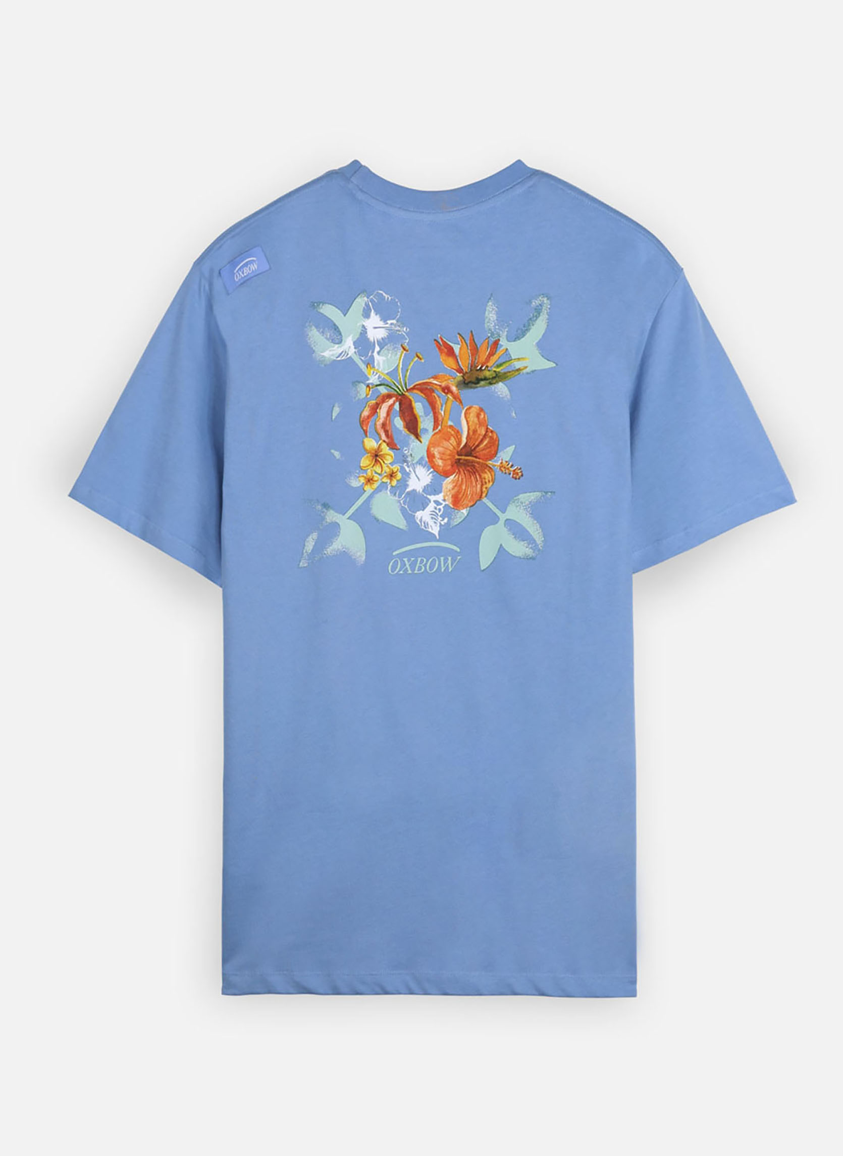 Tee-shirts TEFLA homme bleu Oxbow Tee-shirts TEFLA homme bleu Bleu