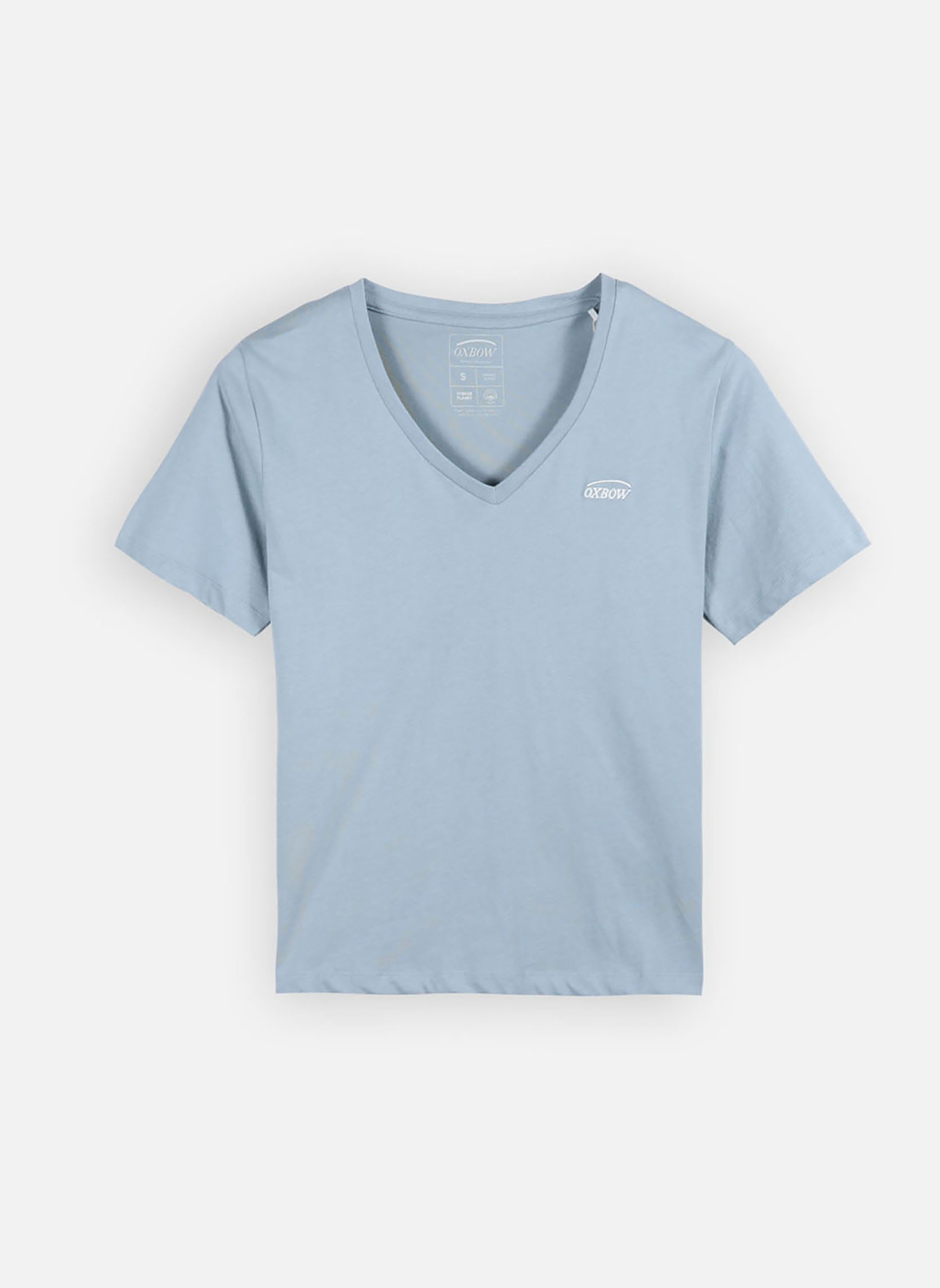 Tee-shirts THAMANI femme bleu Oxbow Tee-shirts THAMANI femme bleu Bleu