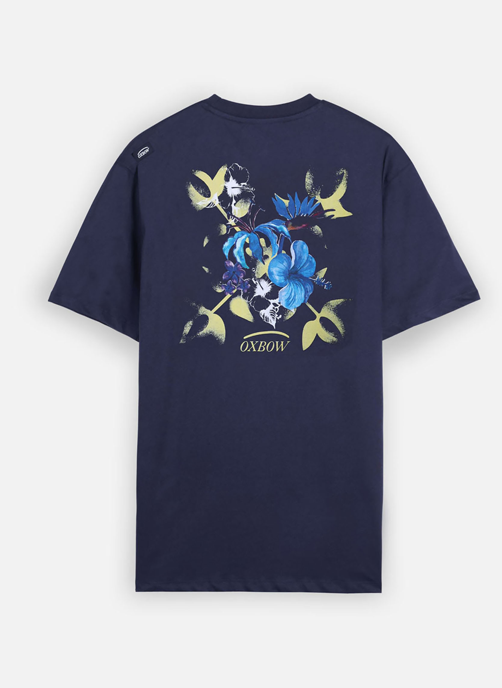 Tee-shirts TEFLA homme bleu Oxbow Tee-shirts TEFLA homme bleu Bleu marine