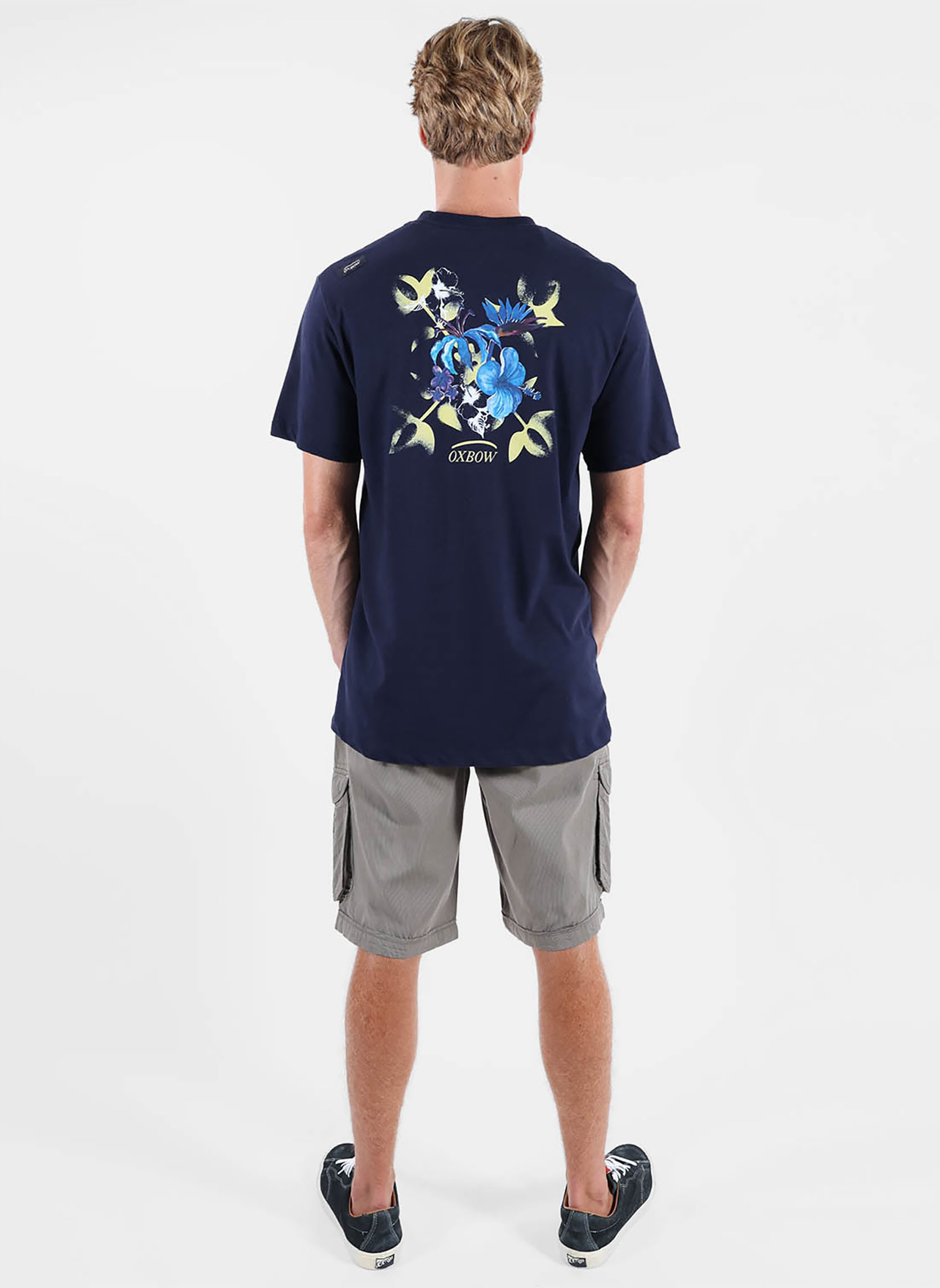 Tee-shirts TEFLA homme bleu Oxbow Tee-shirts TEFLA homme bleu Bleu marine