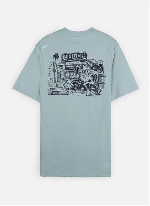 Oxbow Tee-shirts FLAMINGO homme bleu