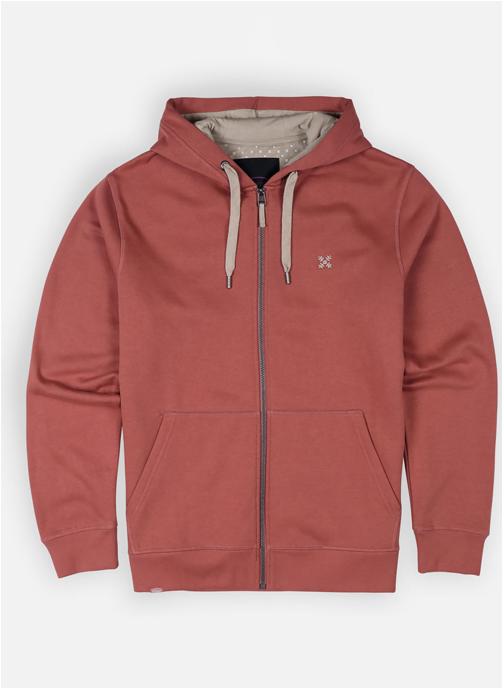 Oxbow Sweats à capuche SALET homme rouge