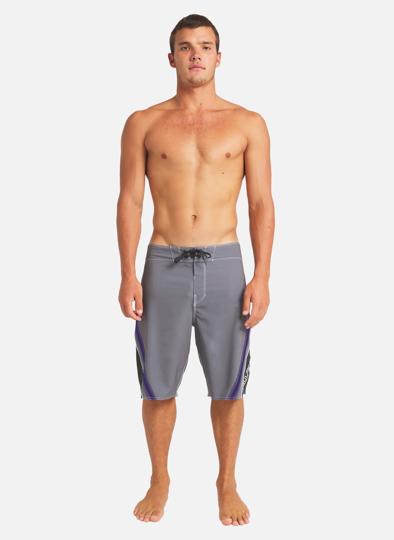 Shorts de Bain Homme avec Doublure en Maille Séchage Rapide Imprime