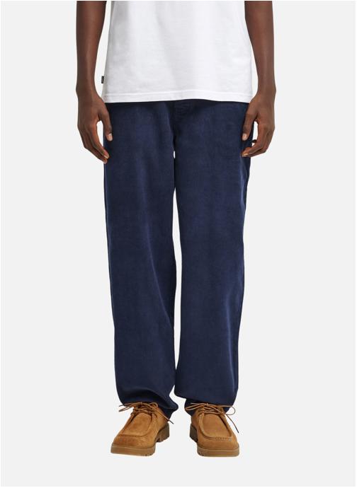 Element Pantalons droits Relax 5 Corduroy homme bleu