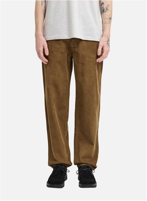 Element Pantalons droits Relax 5 Corduroy homme marron