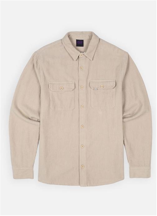 Oxbow Chemises CORD homme beige