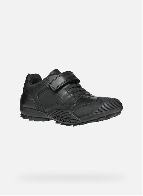 Geox Baskets basses JR SAVAGE garçon noir