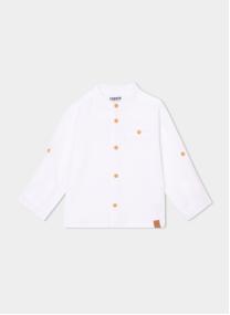 Chemises CREB1_EQUIGAZE garçon blanc CREEKS Chemises CREB1_EQUIGAZE garçon blanc Blanc