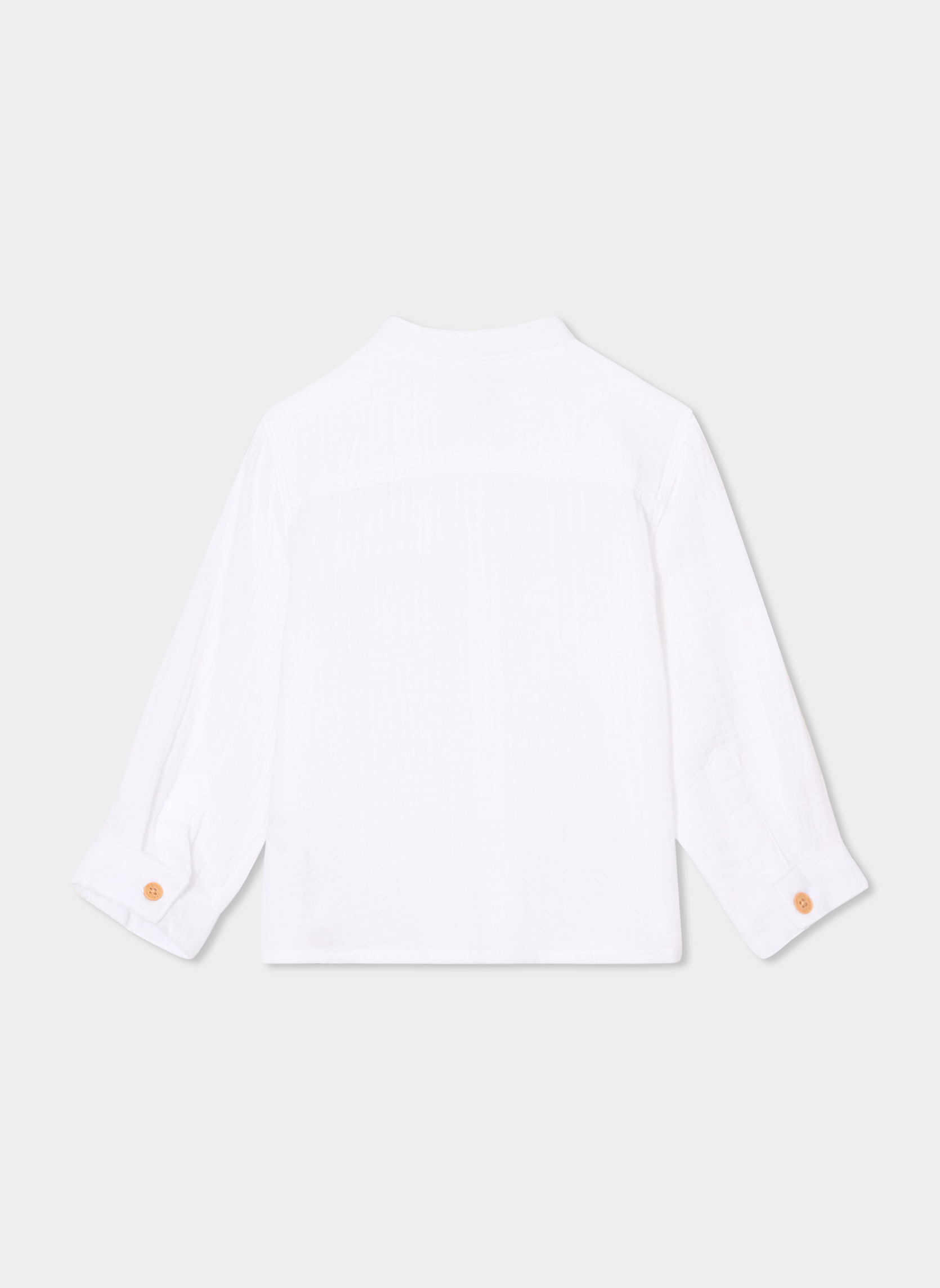 Chemises CREB1_EQUIGAZE garçon blanc CREEKS Chemises CREB1_EQUIGAZE garçon blanc Blanc