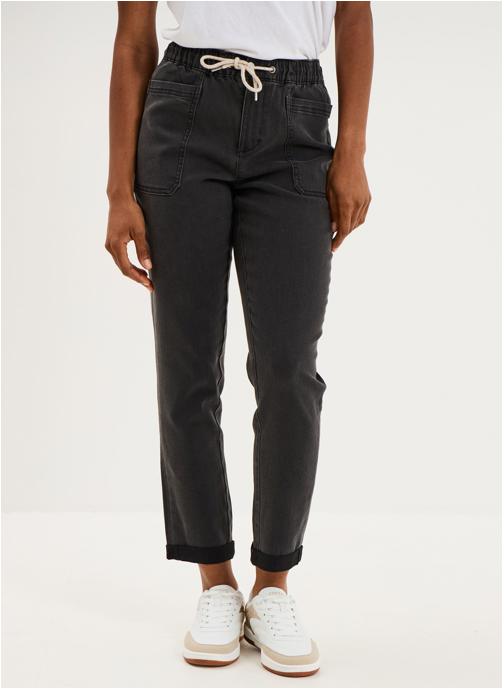 CREEKS Jeans droit CRE3_DALILA25 femme noir