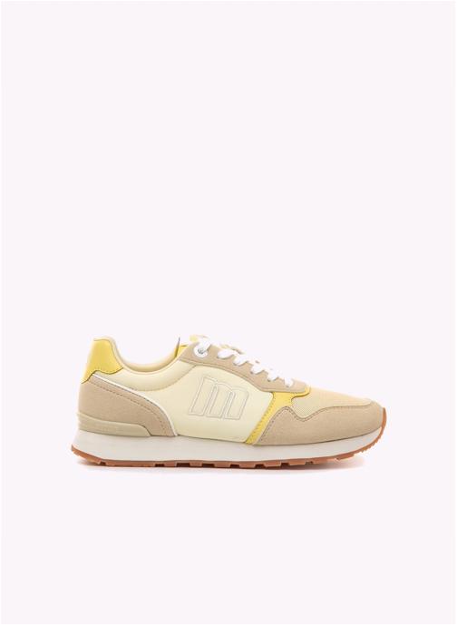 MTNG Baskets basses Sneakers Femme MTNG JOGGO blanc femme jaune