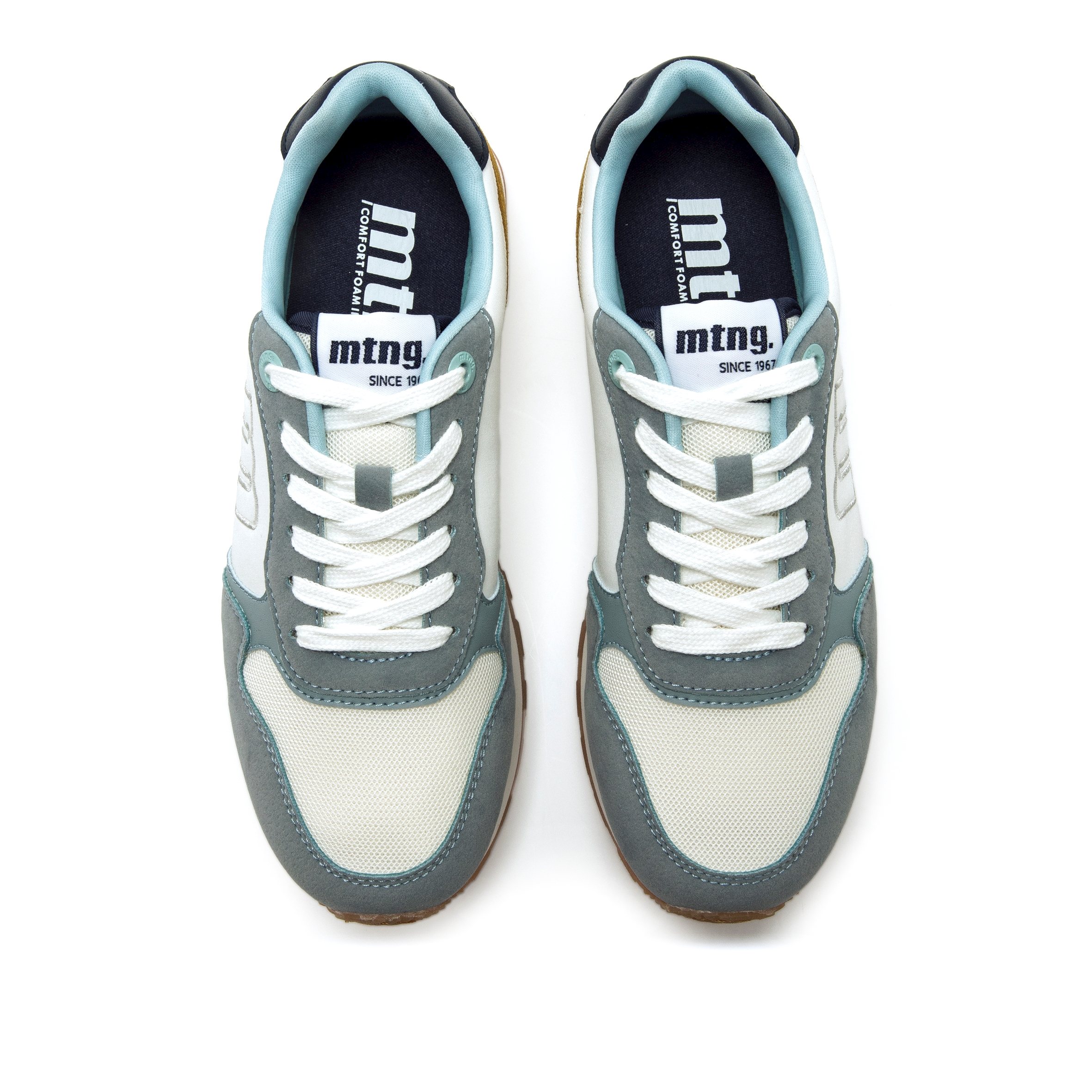 Baskets basses Sneakers Femme MTNG JOGGO CLASSIC blanc femme vert MTNG Baskets basses Sneakers Femme MTNG JOGGO CLASSIC blanc femme vert Vert foncé