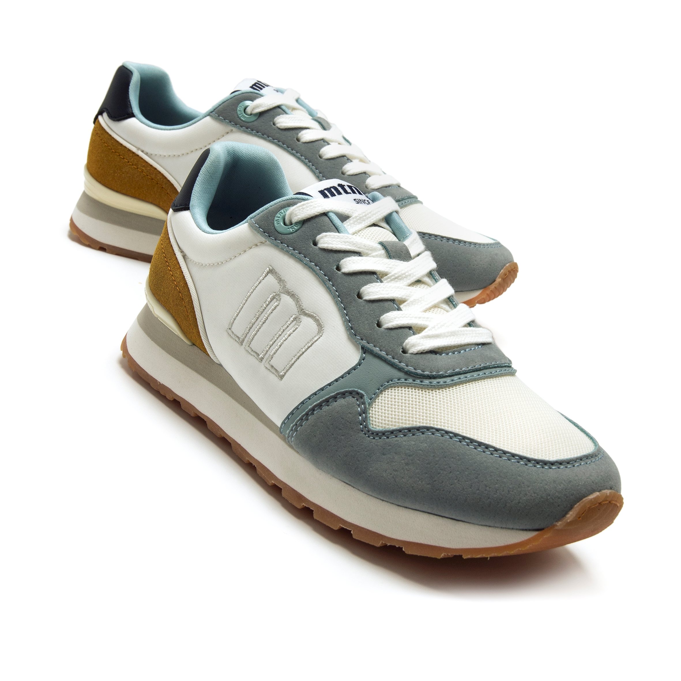 Baskets basses Sneakers Femme MTNG JOGGO CLASSIC blanc femme vert MTNG Baskets basses Sneakers Femme MTNG JOGGO CLASSIC blanc femme vert Vert foncé
