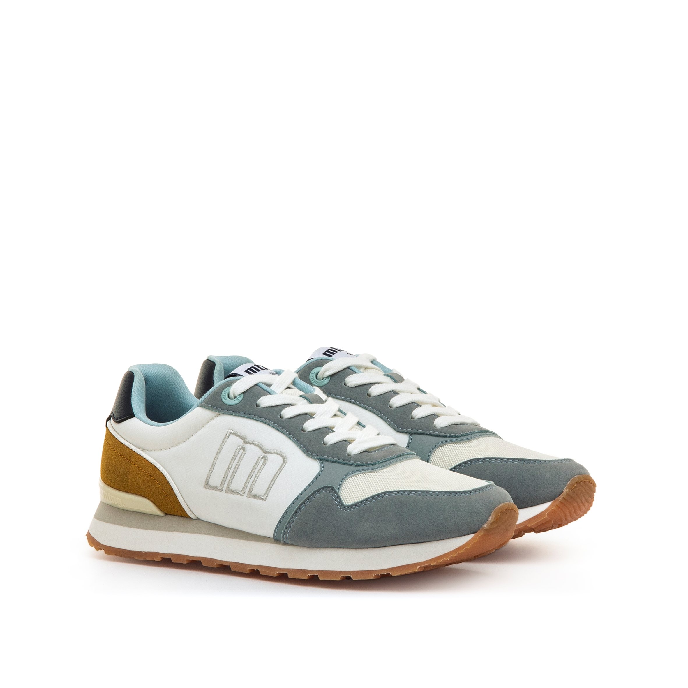 Baskets basses Sneakers Femme MTNG JOGGO CLASSIC blanc femme vert MTNG Baskets basses Sneakers Femme MTNG JOGGO CLASSIC blanc femme vert Vert foncé