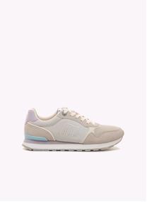 Baskets basses Sneakers Femme MTNG JOGGO blanc femme jaune