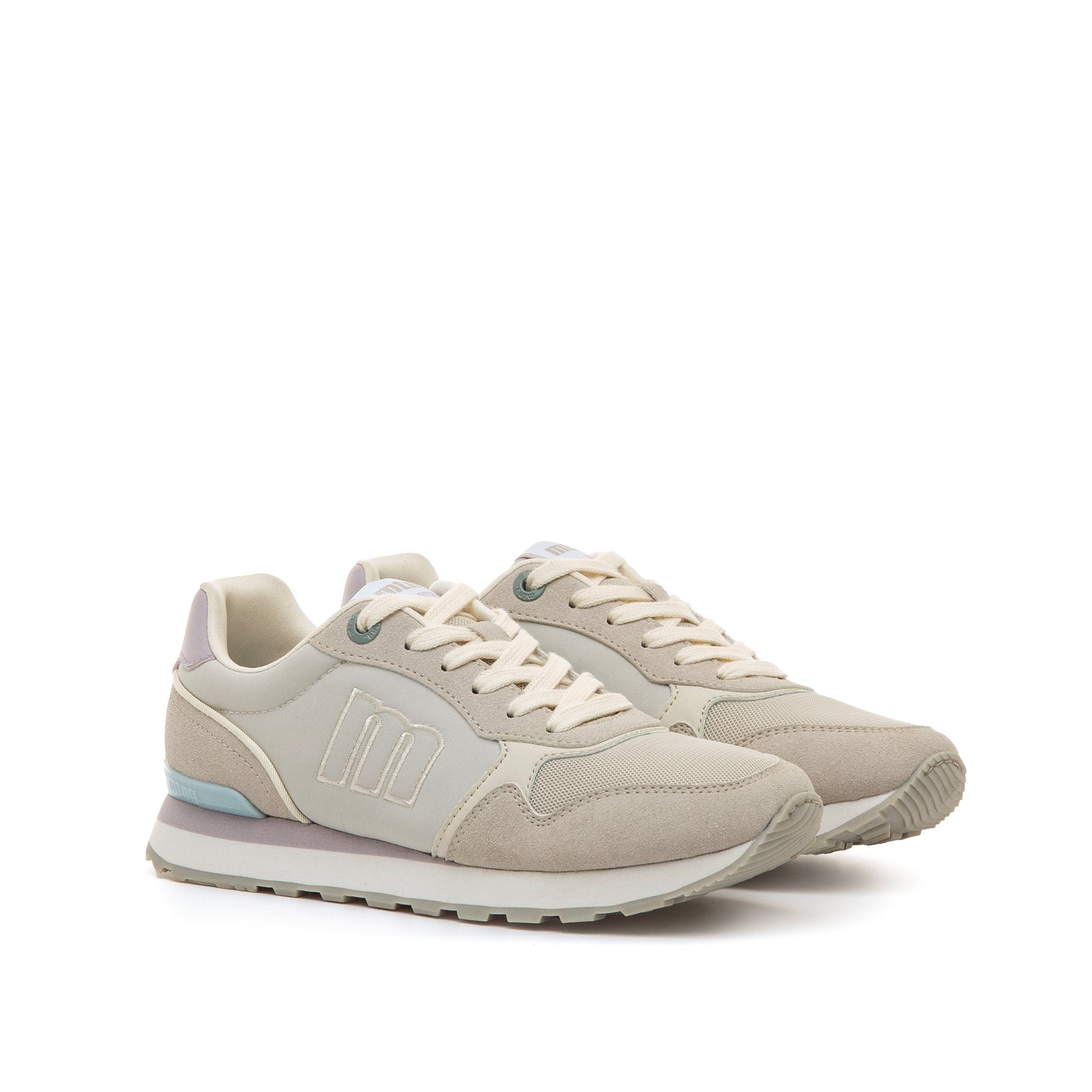 Baskets basses Sneakers Femme MTNG JOGGO CLASSIC blanc femme marron MTNG Baskets basses Sneakers Femme MTNG JOGGO CLASSIC blanc femme marron Taupe