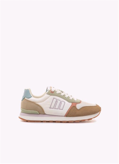 MTNG Baskets basses Sneakers Femme MTNG JOGGO blanc femme beige