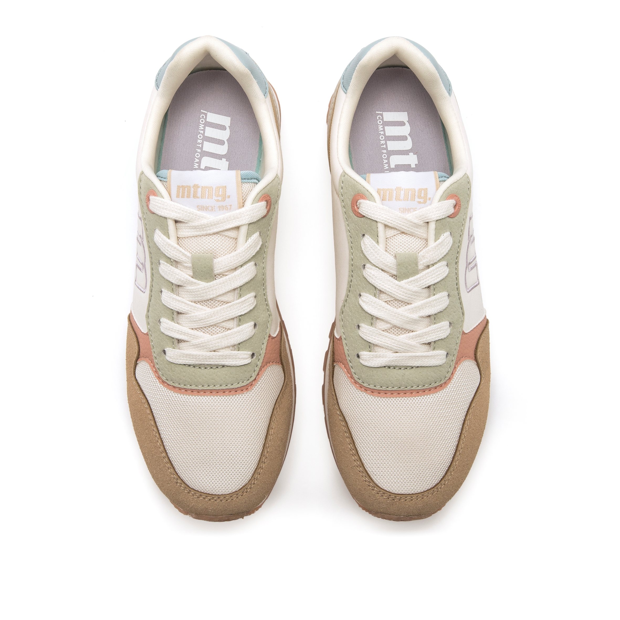 Baskets basses Sneakers Femme MTNG JOGGO bleu femme beige MTNG Baskets basses Sneakers Femme MTNG JOGGO bleu femme beige Beige