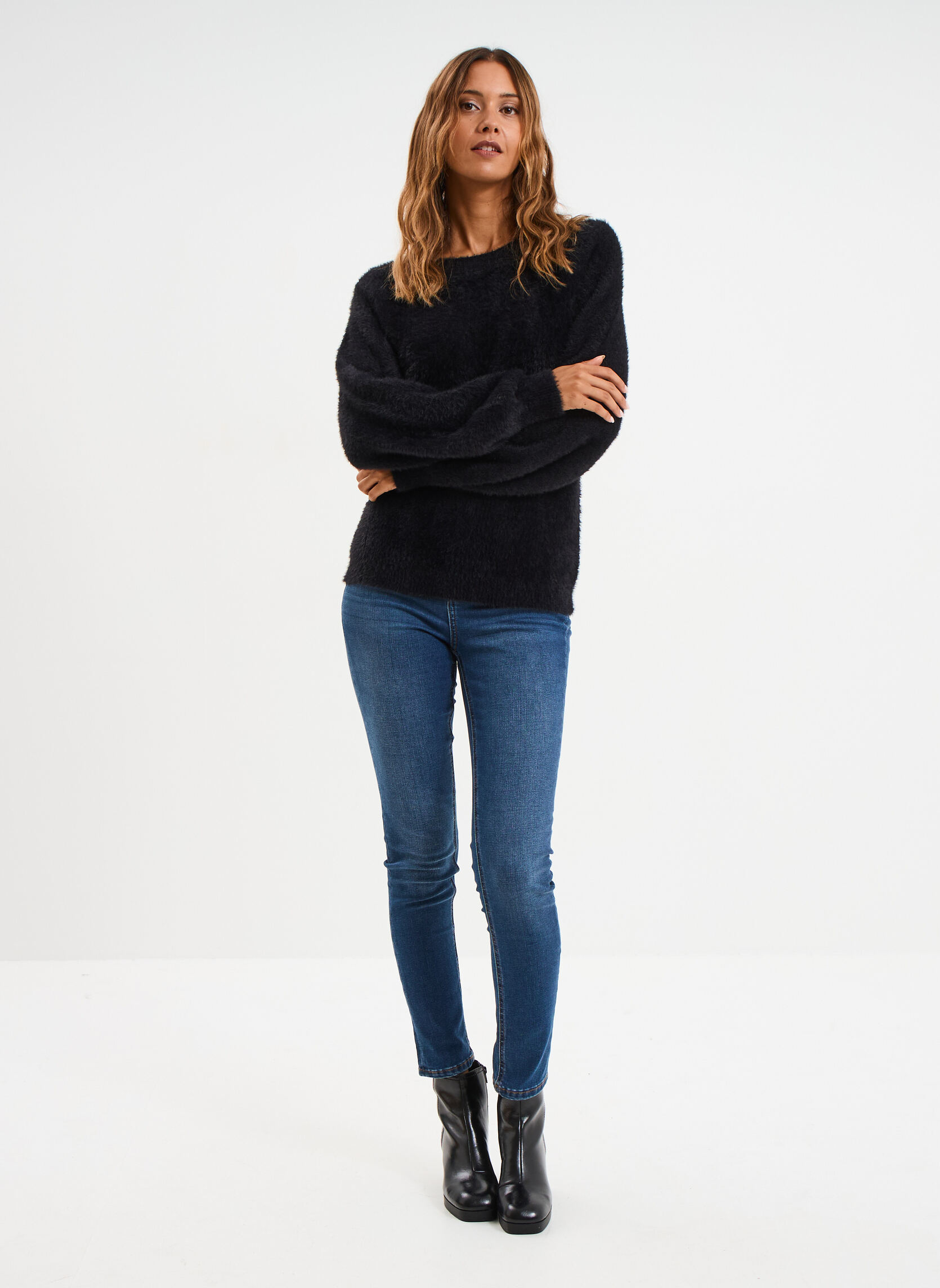 Pulls Pull - MOS3_MDOUILLET femme noir Mosquitos Pulls Pull - MOS3_MDOUILLET femme noir Noir