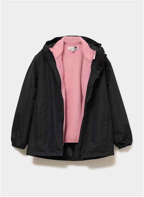 Trappeur Blousons Manteau - TRA4_GPOLAR fille noir