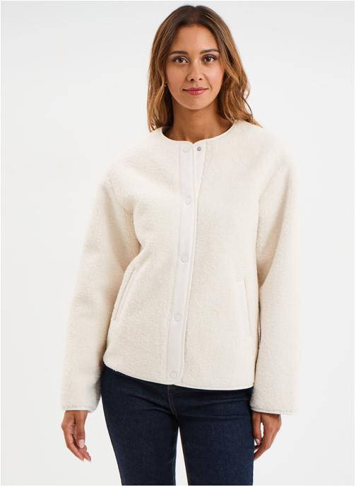 CREEKS Blousons CRE3_GSHERPAJACK femme blanc