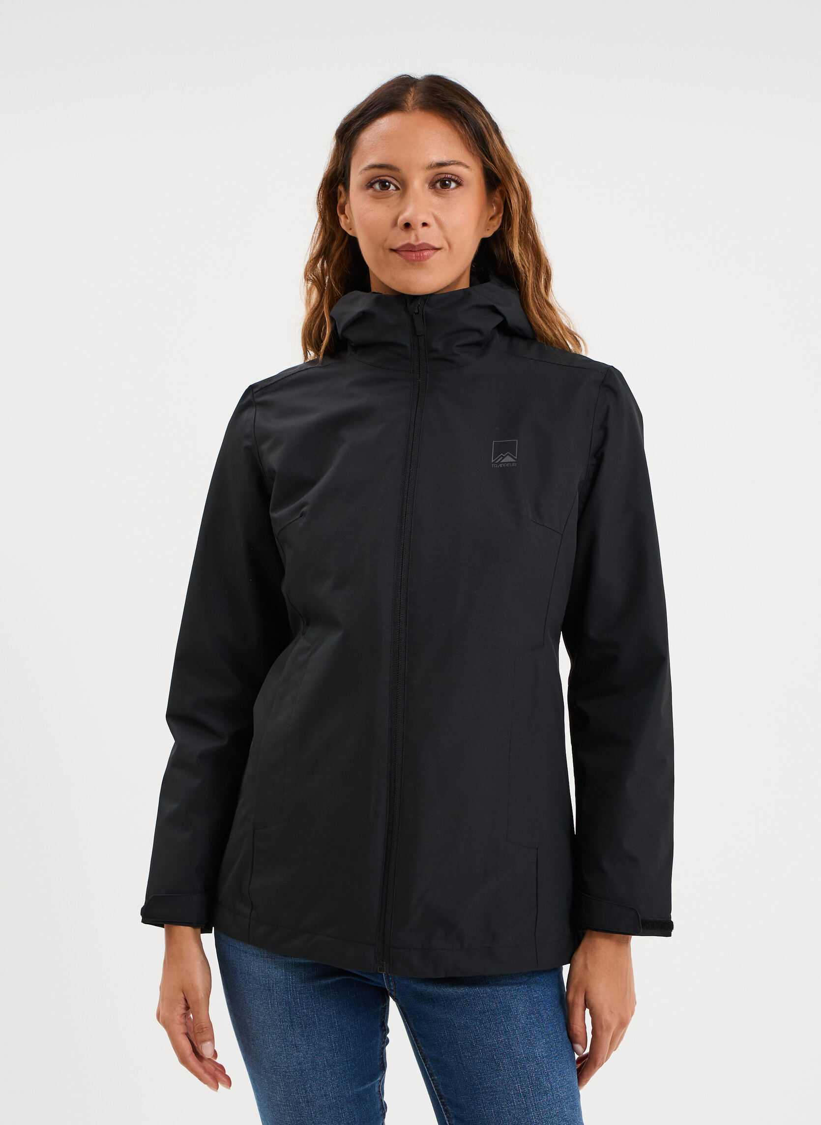 Blousons Manteau - TRA3_GPOLAR femme noir Trappeur Blousons Manteau - TRA3_GPOLAR femme noir Noir