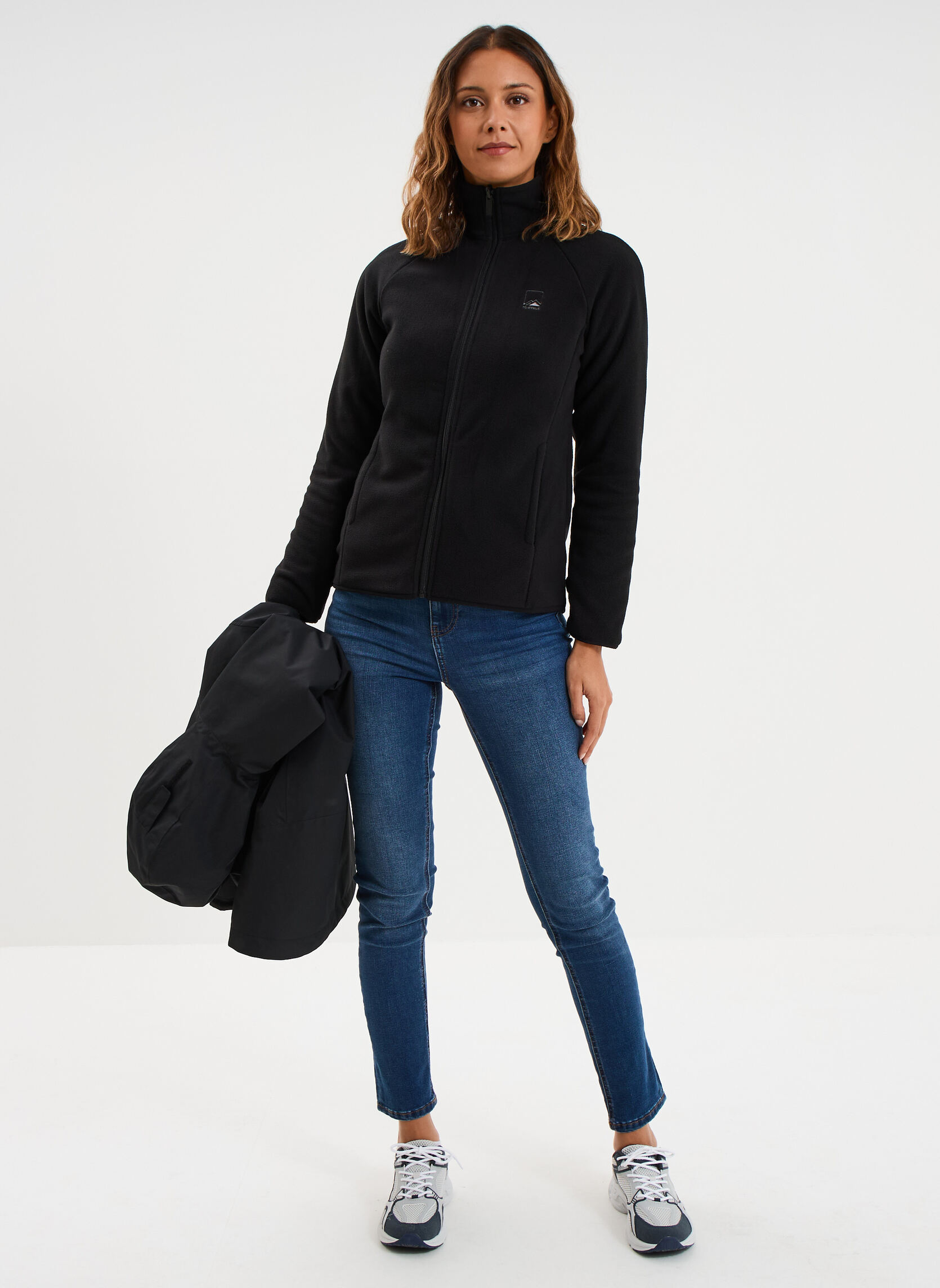 Blousons Manteau - TRA3_GPOLAR femme noir Trappeur Blousons Manteau - TRA3_GPOLAR femme noir Noir
