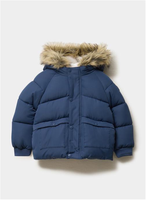 CREEKS Vestes Blouson - CREB1_DOUSHERPA garçon bleu
