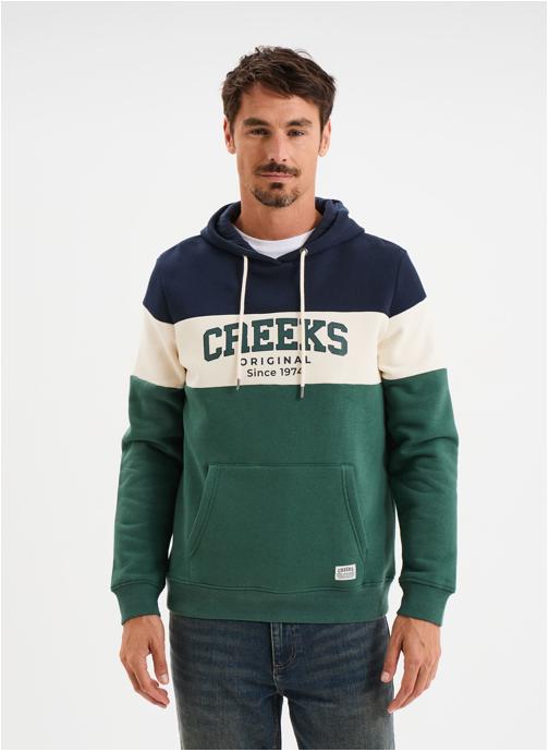 CREEKS Sweats à capuche Sweat - CRE1GEORGES_ORIGINBISTROT homme vert