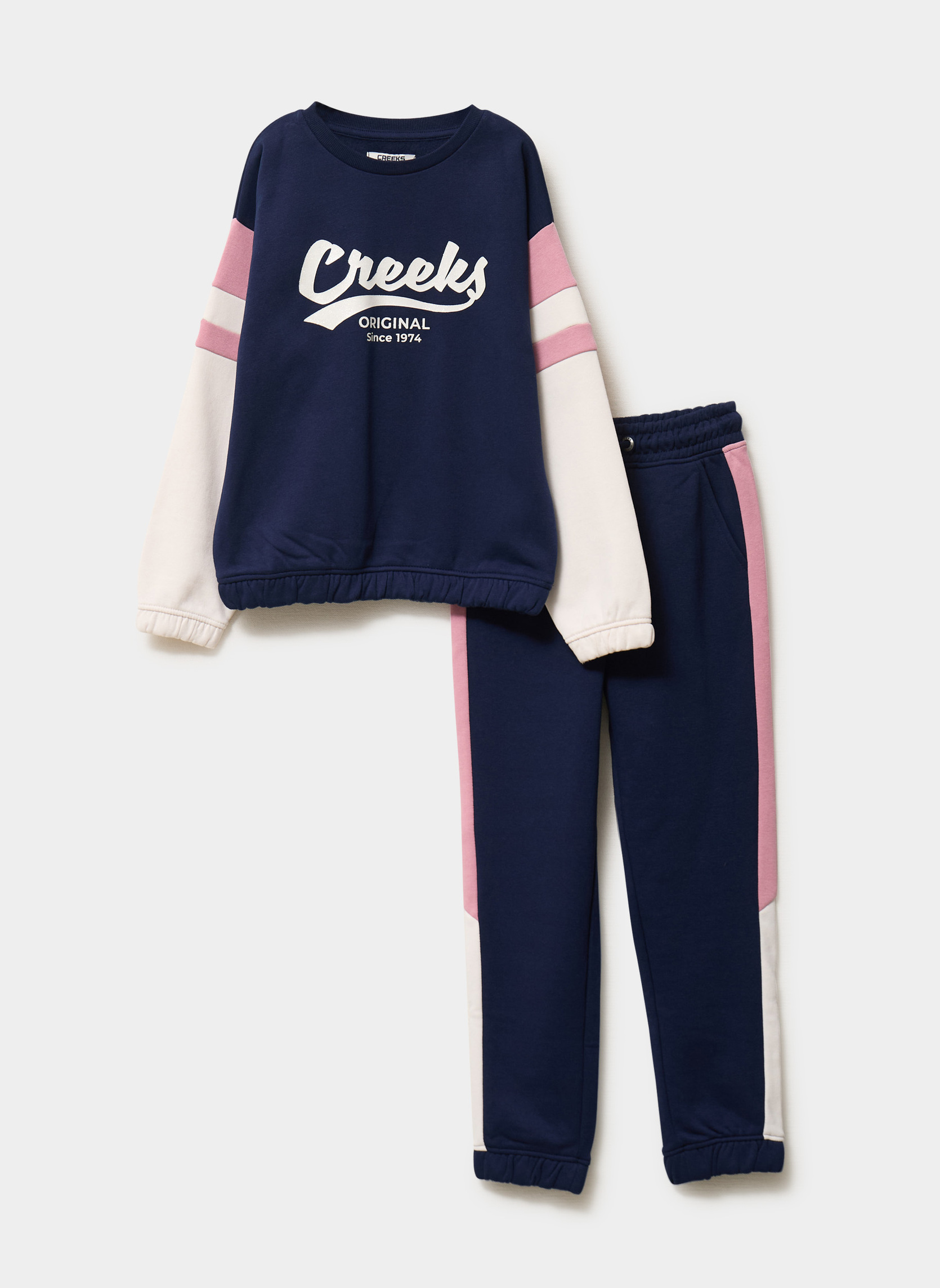 Ensembles CRE4_STAFF_ORIGINAL fille bleu CREEKS Ensembles CRE4_STAFF_ORIGINAL fille bleu Bleu marine