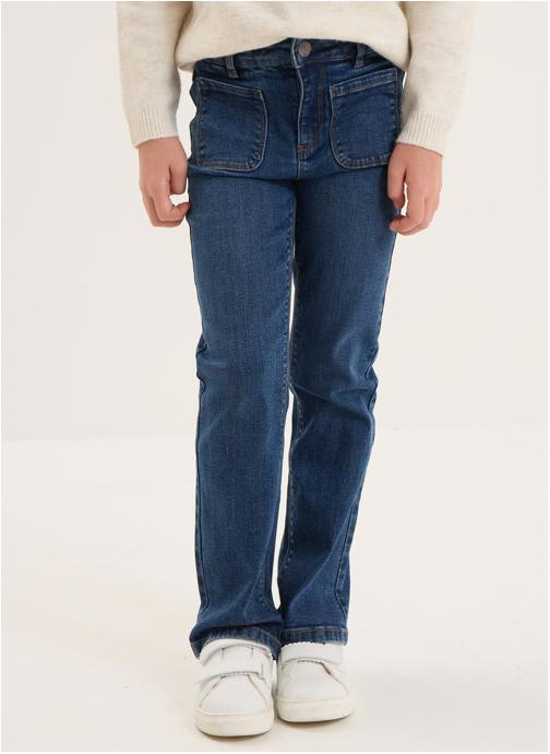 CREEKS Jeans droits Jean - CRE4_DFLAMME fille bleu