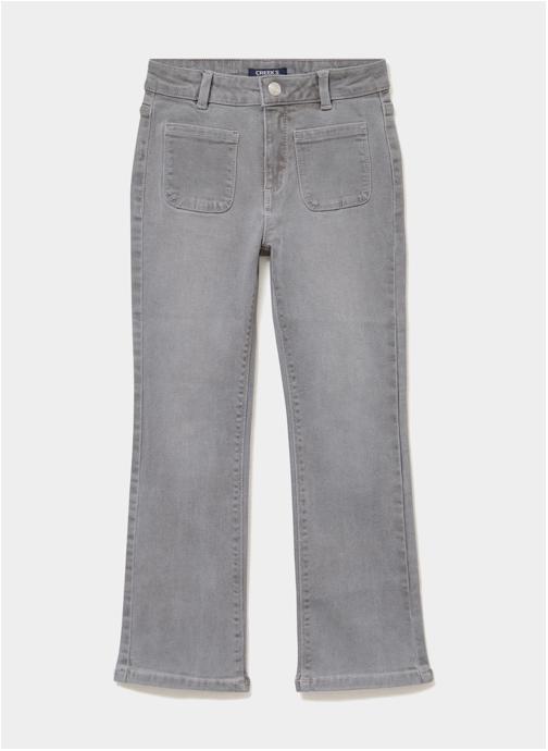 CREEKS Jeans droits Jean - CRE4_DFLAMME fille gris